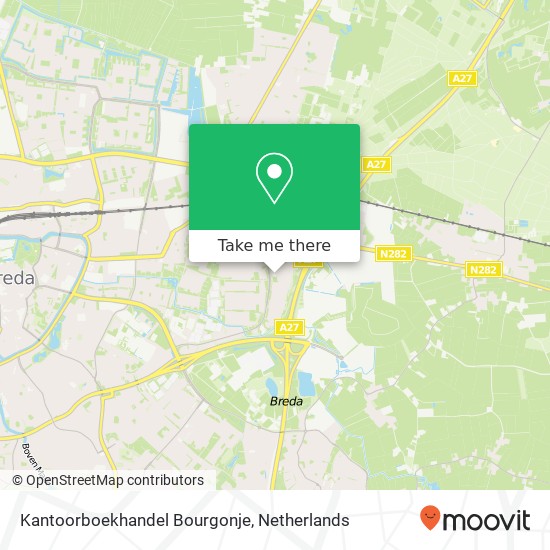 Kantoorboekhandel Bourgonje map