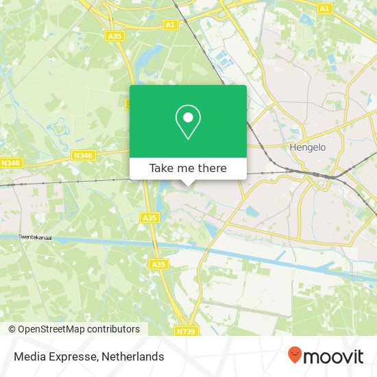 Media Expresse map