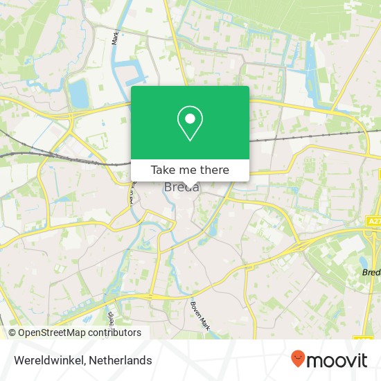 Wereldwinkel map