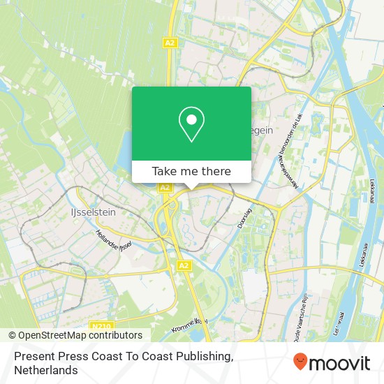 Present Press Coast To Coast Publishing Karte