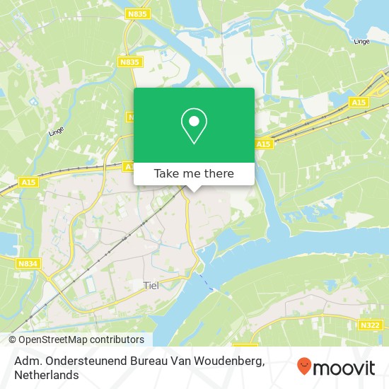 Adm. Ondersteunend Bureau Van Woudenberg map