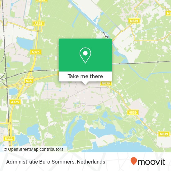 Administratie Buro Sommers map