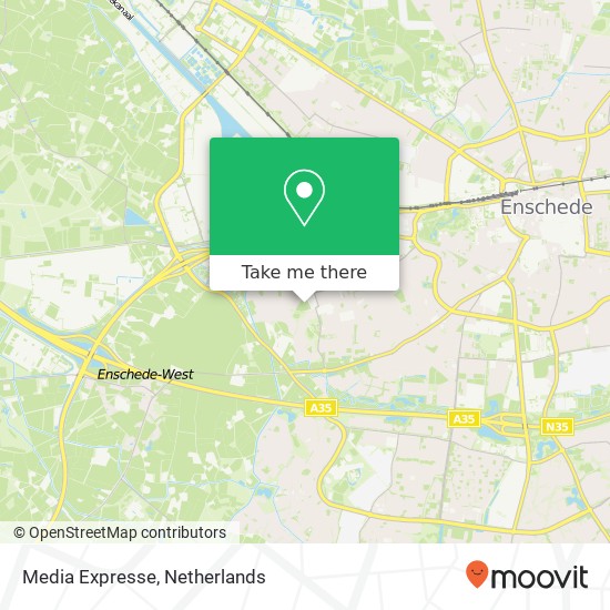 Media Expresse map