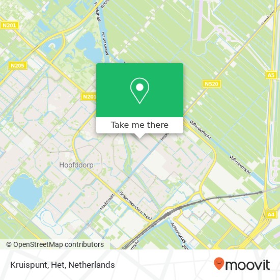 Kruispunt, Het map