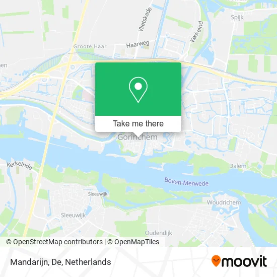 Mandarijn, De map