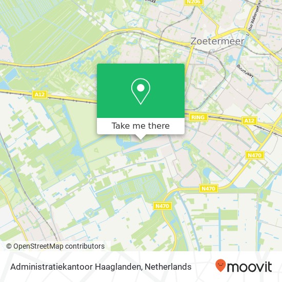 Administratiekantoor Haaglanden map
