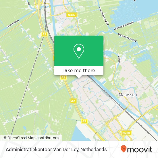 Administratiekantoor Van Der Ley map