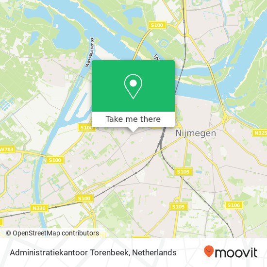 Administratiekantoor Torenbeek Karte