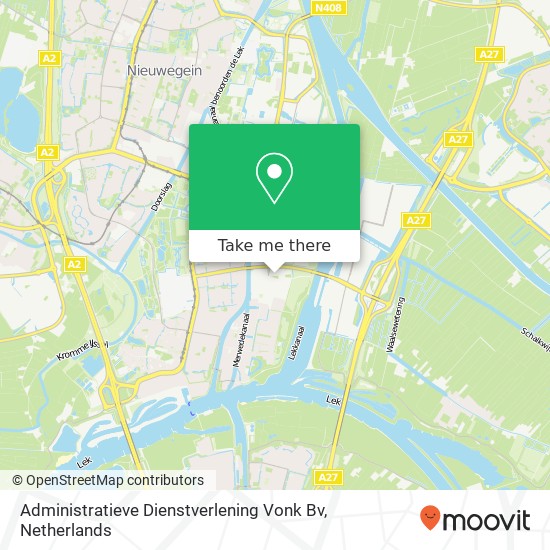 Administratieve Dienstverlening Vonk Bv map