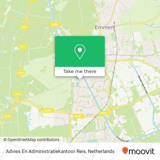 Advies En Administratiekantoor Reis map