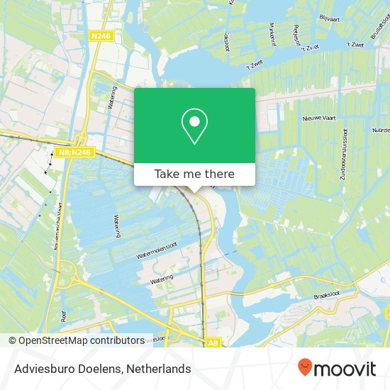 Adviesburo Doelens map