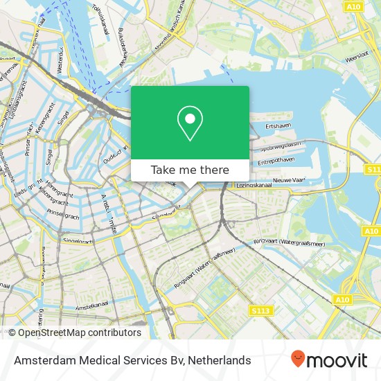 Amsterdam Medical Services Bv map