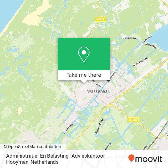 Administratie- En Belasting- Advieskantoor Hooyman Karte