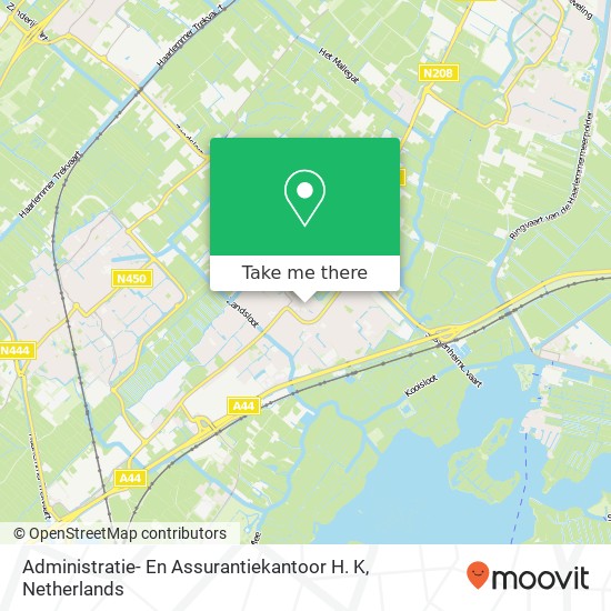 Administratie- En Assurantiekantoor H. K map