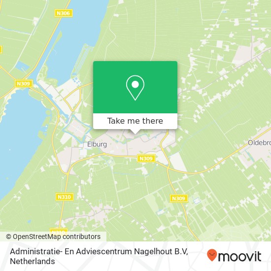 Administratie- En Adviescentrum Nagelhout B.V Karte