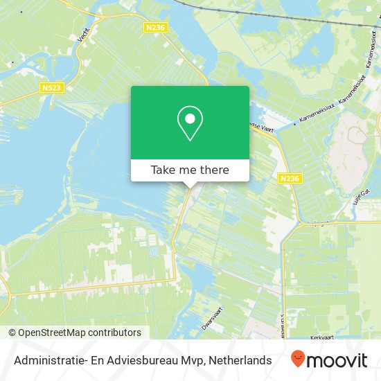 Administratie- En Adviesbureau Mvp map