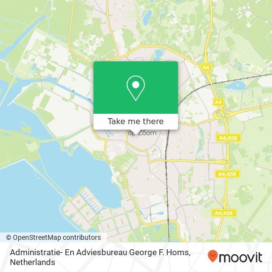 Administratie- En Adviesbureau George F. Homs map