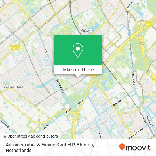 Administratie- & Financ Kant H.P. Bloems map