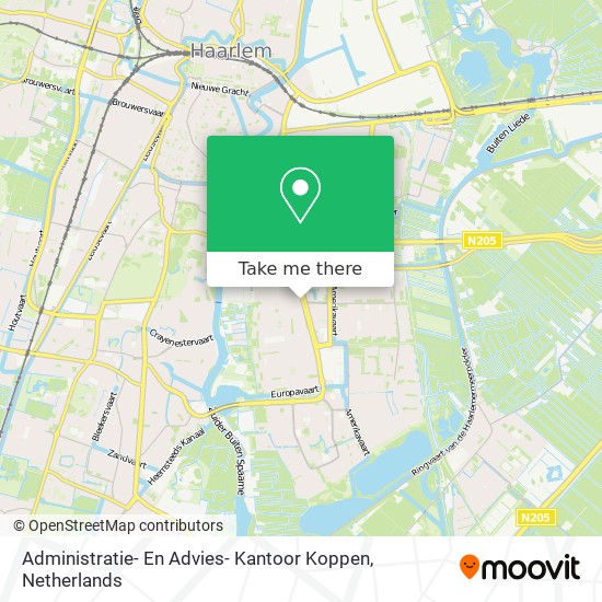 Administratie- En Advies- Kantoor Koppen map