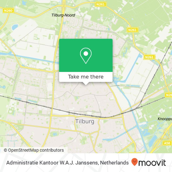 Administratie Kantoor W.A.J. Janssens map