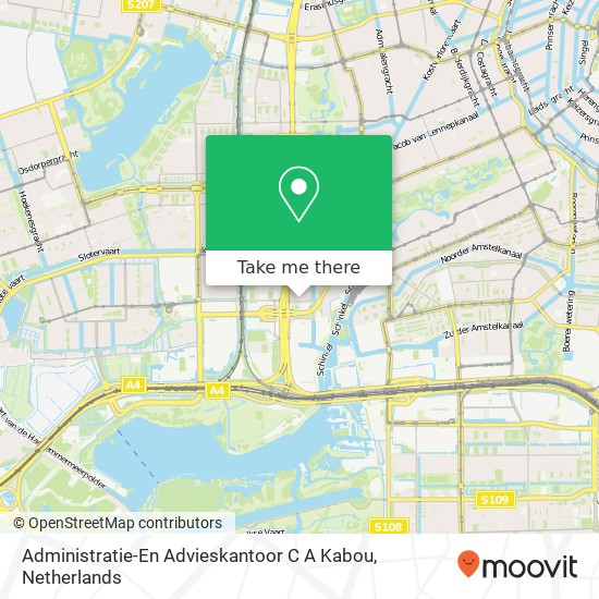 Administratie-En Advieskantoor C A Kabou map