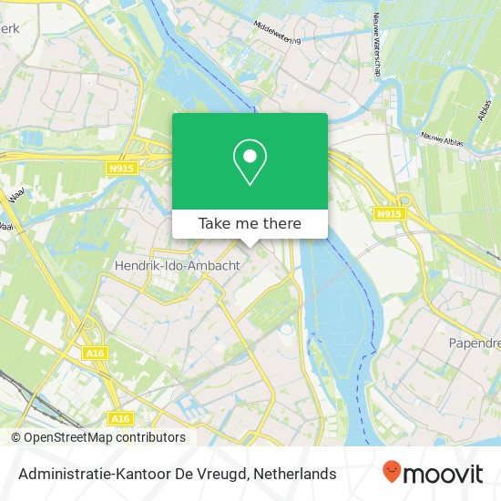 Administratie-Kantoor De Vreugd map