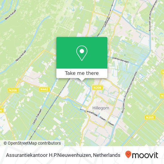 Assurantiekantoor H.P.Nieuwenhuizen Karte