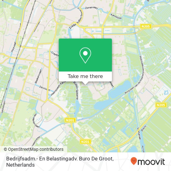 Bedrijfsadm.- En Belastingadv. Buro De Groot map