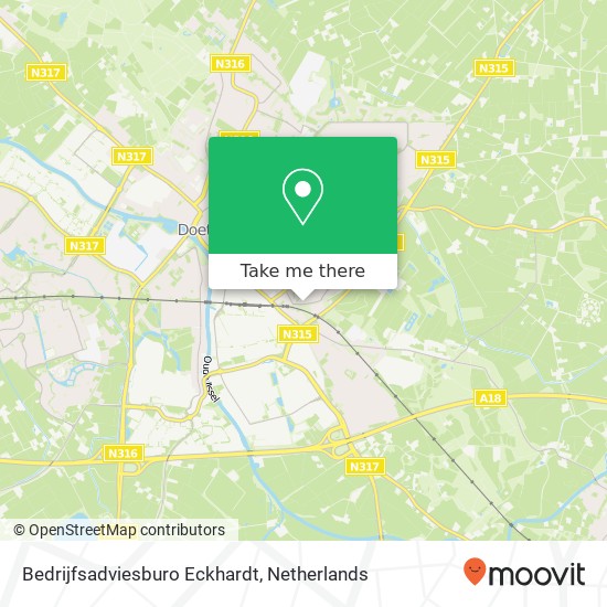 Bedrijfsadviesburo Eckhardt map