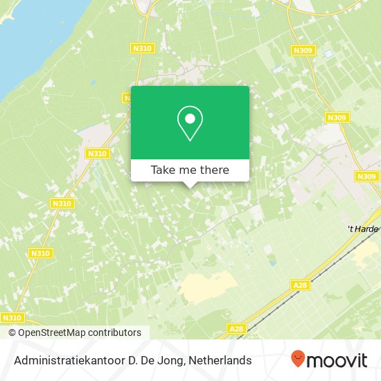 Administratiekantoor D. De Jong map