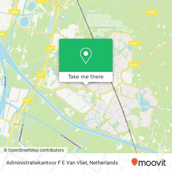 Administratiekantoor F E Van Vliet map