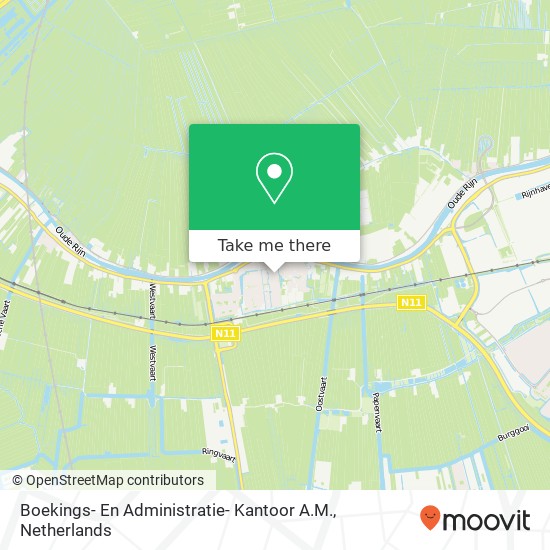 Boekings- En Administratie- Kantoor A.M. map