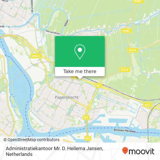 Administratiekantoor Mr. D. Heilema Jansen map