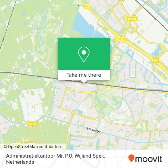 Administratiekantoor Mr. P.O. Wijland Spek map