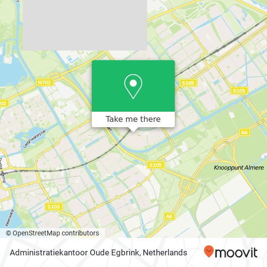 Administratiekantoor Oude Egbrink map