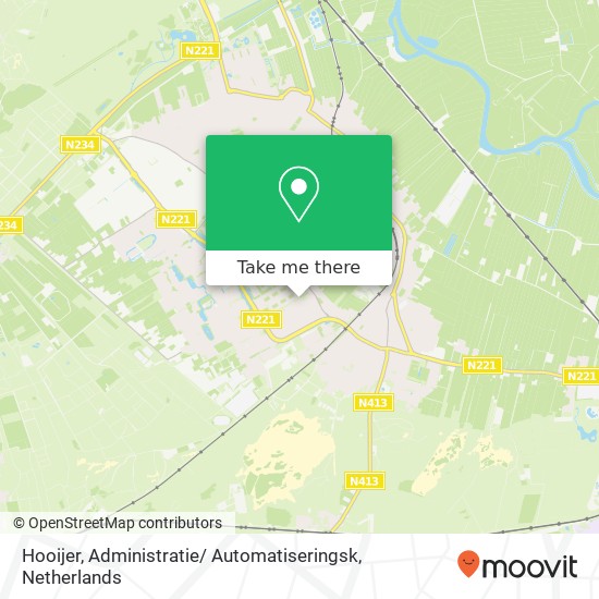 Hooijer, Administratie/ Automatiseringsk Karte