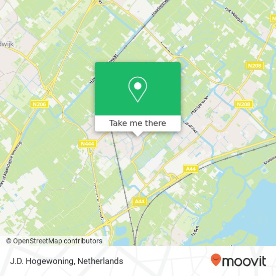 J.D. Hogewoning map