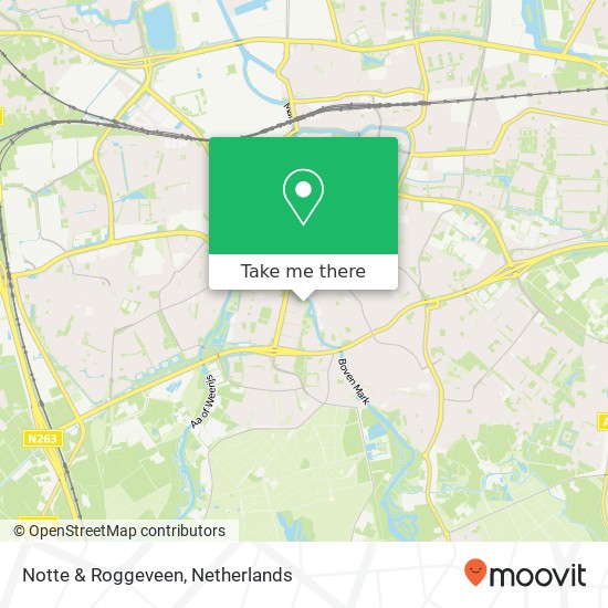 Notte & Roggeveen map