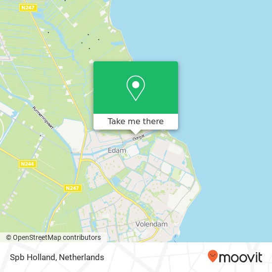 Spb Holland map
