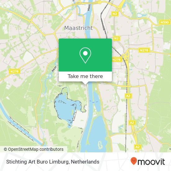 Stichting Art Buro Limburg map