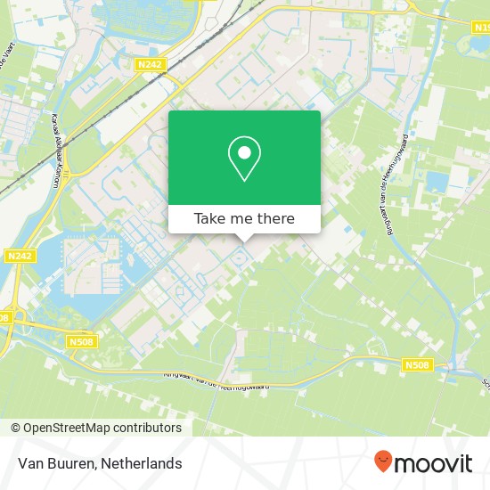 Van Buuren map