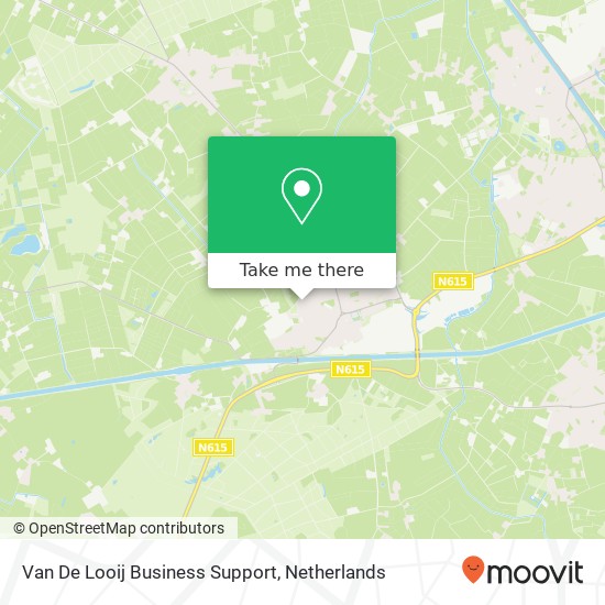 Van De Looij Business Support map