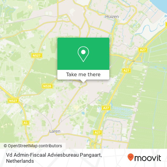 Vd Admin-Fiscaal Adviesbureau Pangaart map