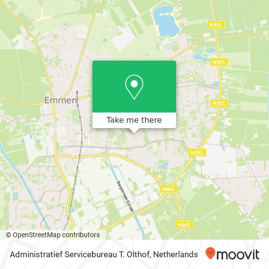 Administratief Servicebureau T. Olthof map