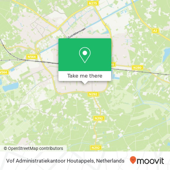 Vof Administratiekantoor Houtappels map