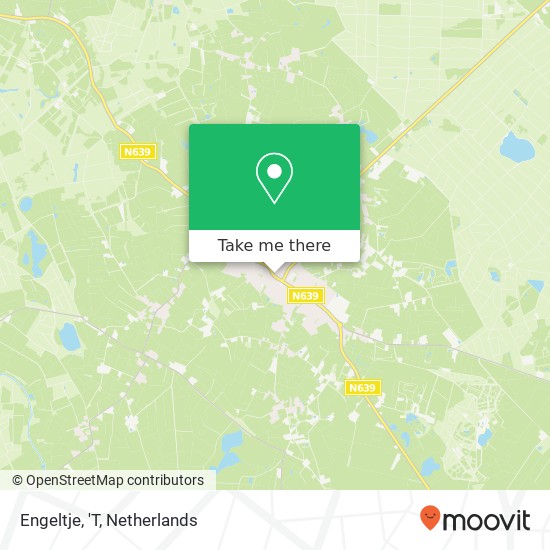 Engeltje, 'T map