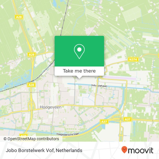 Jobo Borstelwerk Vof Karte