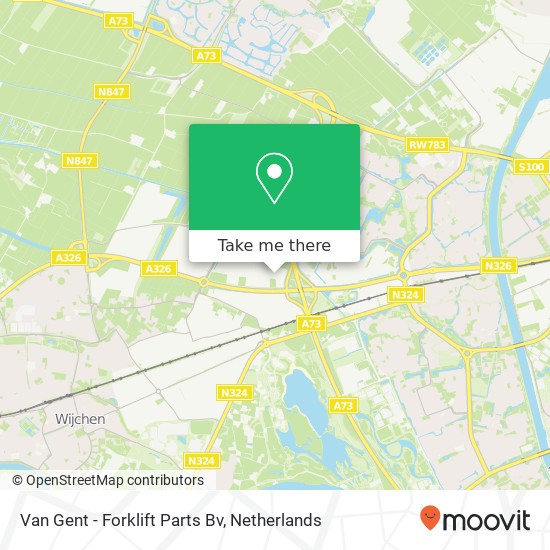 Van Gent - Forklift Parts Bv map