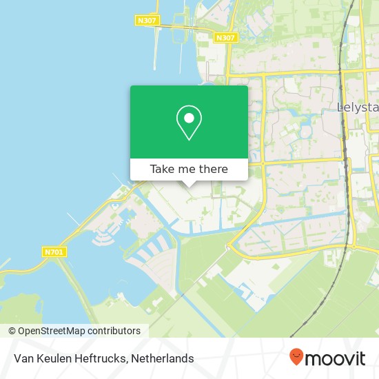 Van Keulen Heftrucks map