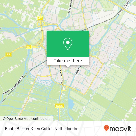 Echte Bakker Kees Gutter map